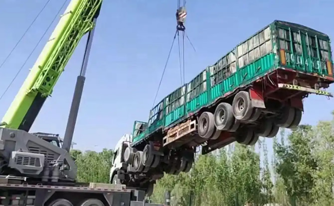 东辽道路脱困救援案例